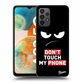 Szilikon tok erre a típusra Samsung Galaxy A23 5G - Angry Eyes - Transparent