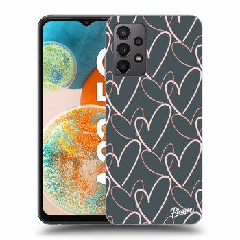 Szilikon tok erre a típusra Samsung Galaxy A23 5G - Lots of love