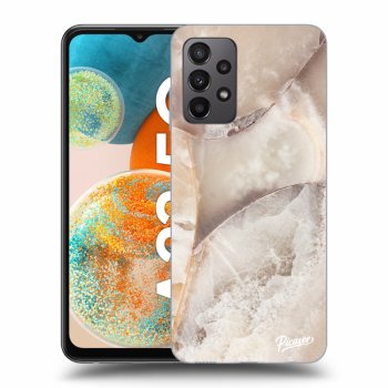 Szilikon tok erre a típusra Samsung Galaxy A23 5G - Cream marble
