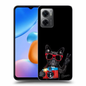 Szilikon tok erre a típusra Xiaomi Redmi 10 5G - French Bulldog