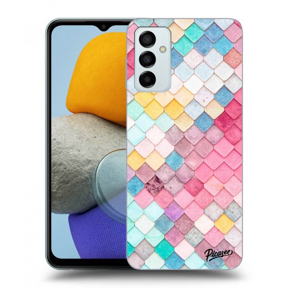 Picasee átlátszó szilikon tok az alábbi mobiltelefonokra Samsung Galaxy M23 5G - Colorful roof