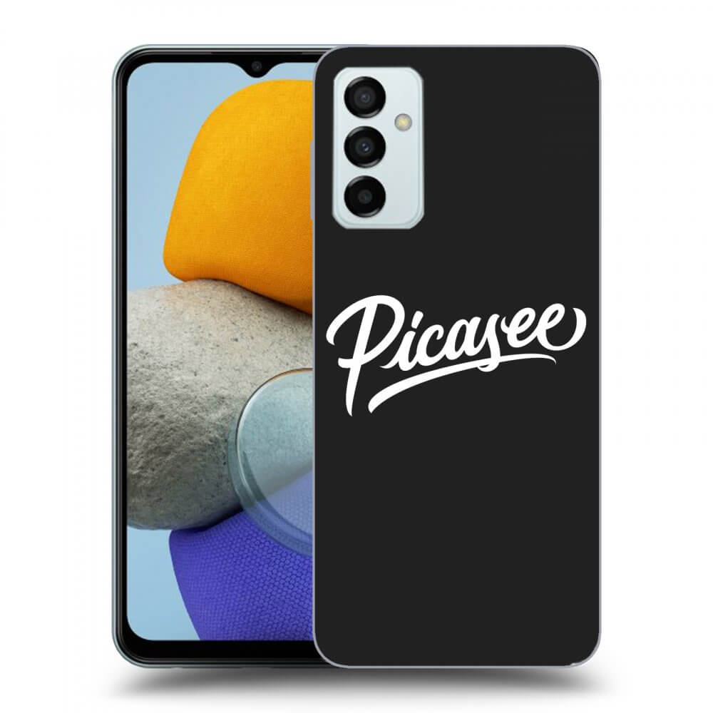 Picasee fekete szilikon tok az alábbi mobiltelefonokra Samsung Galaxy M23 5G - Picasee - White