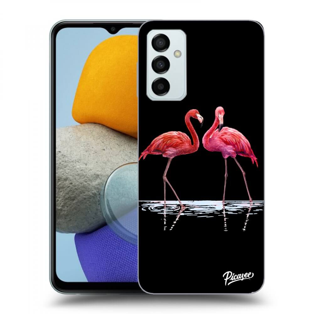 Picasee ULTIMATE CASE Samsung Galaxy M23 5G - készülékre - Flamingos couple