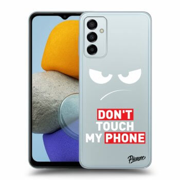 Tok az alábbi mobiltelefonokra Samsung Galaxy M23 5G - Angry Eyes - Transparent