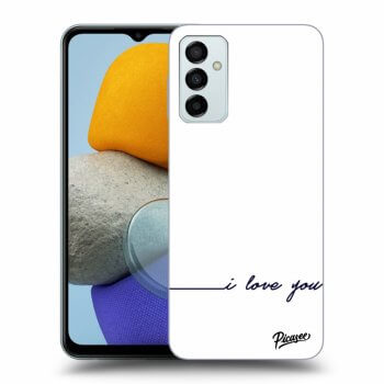 Picasee átlátszó szilikon tok az alábbi mobiltelefonokra Samsung Galaxy M23 5G - I love you