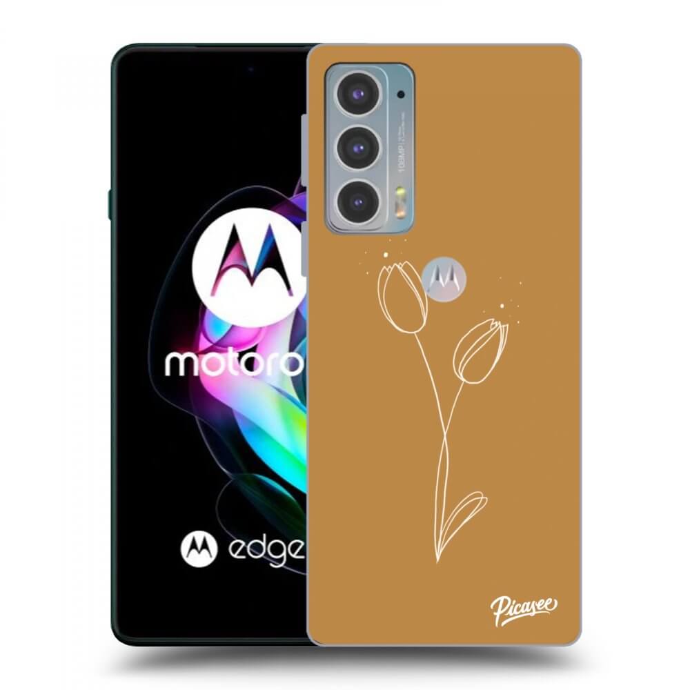 Picasee átlátszó szilikon tok az alábbi mobiltelefonokra Motorola Edge 20 - Tulips