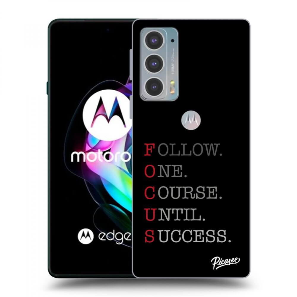 Picasee fekete szilikon tok az alábbi mobiltelefonokra Motorola Edge 20 - Focus