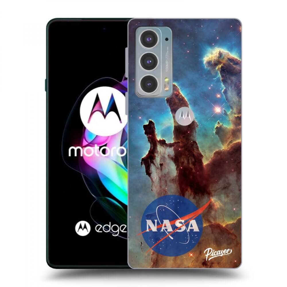 Picasee fekete szilikon tok az alábbi mobiltelefonokra Motorola Edge 20 - Eagle Nebula
