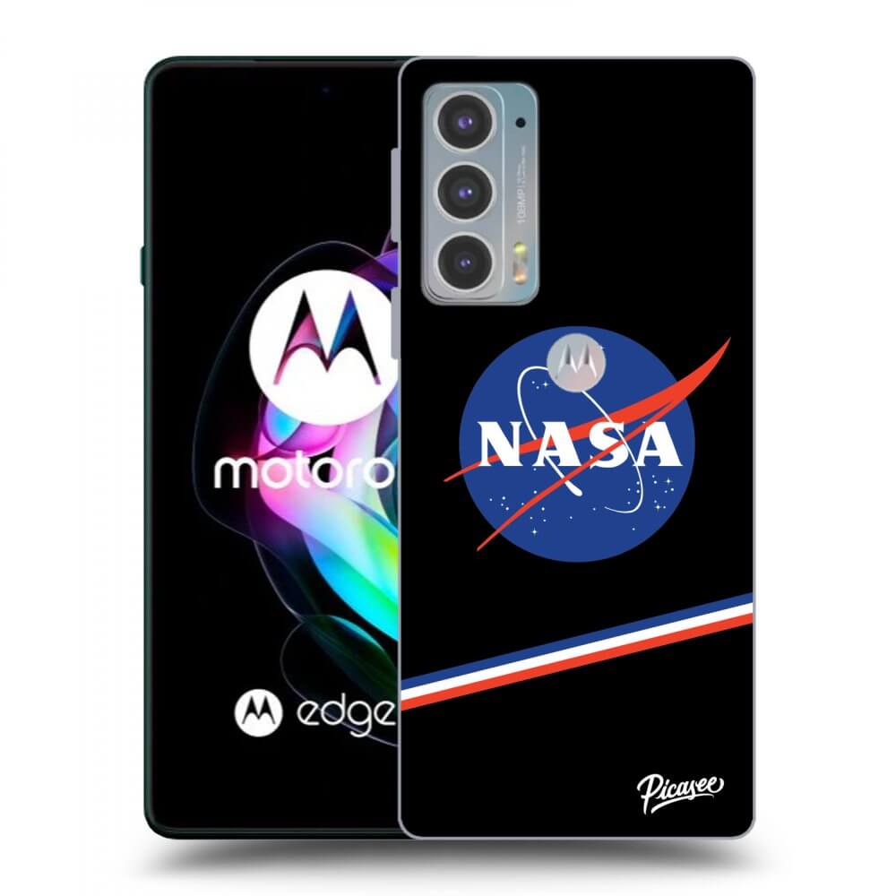 Picasee fekete szilikon tok az alábbi mobiltelefonokra Motorola Edge 20 - NASA Original