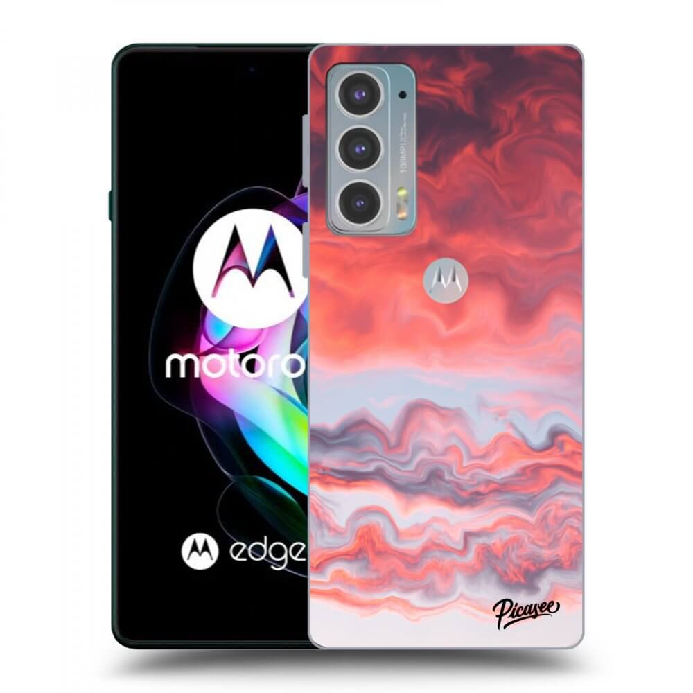 Picasee fekete szilikon tok az alábbi mobiltelefonokra Motorola Edge 20 - Sunset