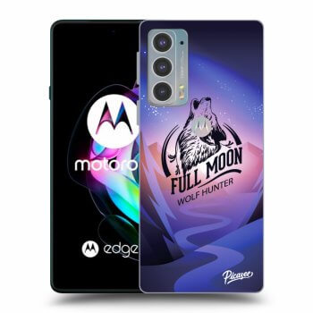 Picasee fekete szilikon tok az alábbi mobiltelefonokra Motorola Edge 20 - Wolf