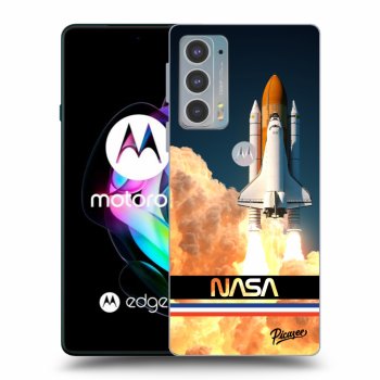 Picasee fekete szilikon tok az alábbi mobiltelefonokra Motorola Edge 20 - Space Shuttle
