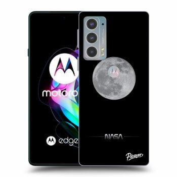 Picasee fekete szilikon tok az alábbi mobiltelefonokra Motorola Edge 20 - Moon Minimal