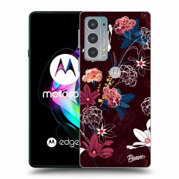 Picasee átlátszó szilikon tok az alábbi mobiltelefonokra Motorola Edge 20 - Dark Meadow