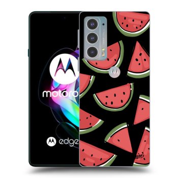 Picasee fekete szilikon tok az alábbi mobiltelefonokra Motorola Edge 20 - Melone