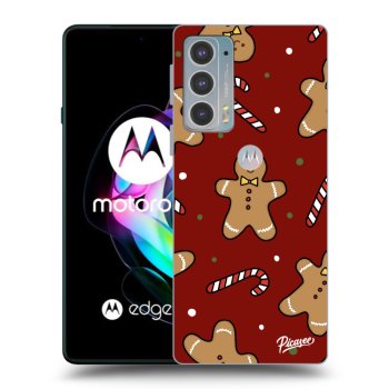 Picasee fekete szilikon tok az alábbi mobiltelefonokra Motorola Edge 20 - Gingerbread 2