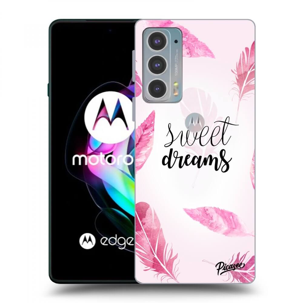 Picasee fekete szilikon tok az alábbi mobiltelefonokra Motorola Edge 20 - Sweet dreams
