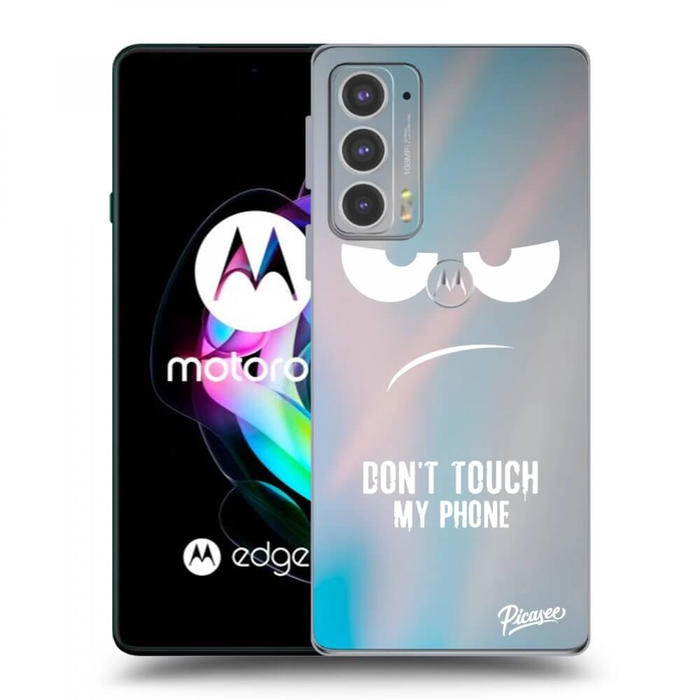 Picasee átlátszó szilikon tok az alábbi mobiltelefonokra Motorola Edge 20 - Don't Touch My Phone