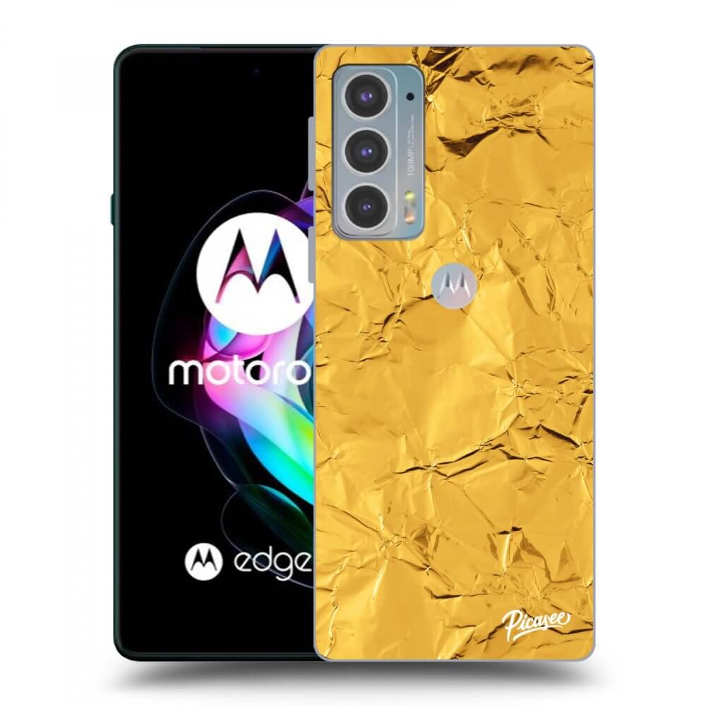 Picasee fekete szilikon tok az alábbi mobiltelefonokra Motorola Edge 20 - Gold