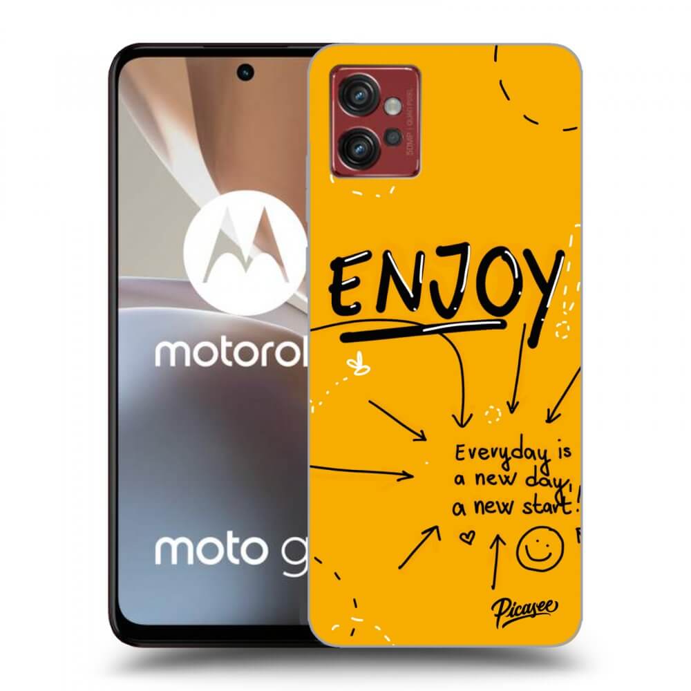 Picasee átlátszó szilikon tok az alábbi mobiltelefonokra Motorola Moto G32 - Enjoy
