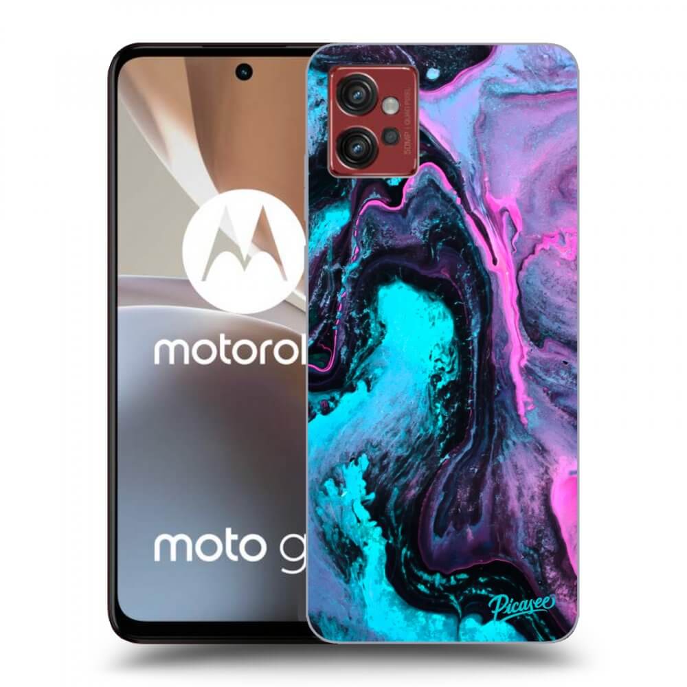 Picasee átlátszó szilikon tok az alábbi mobiltelefonokra Motorola Moto G32 - Lean 2