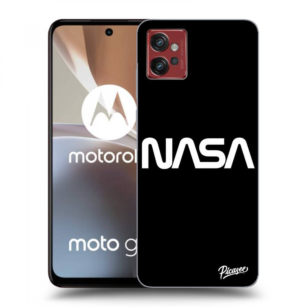 Picasee fekete szilikon tok az alábbi mobiltelefonokra Motorola Moto G32 - NASA Basic