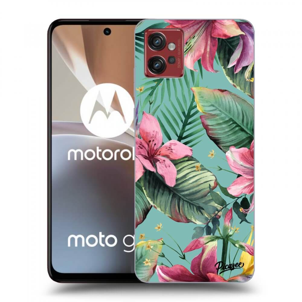 Picasee fekete szilikon tok az alábbi mobiltelefonokra Motorola Moto G32 - Hawaii