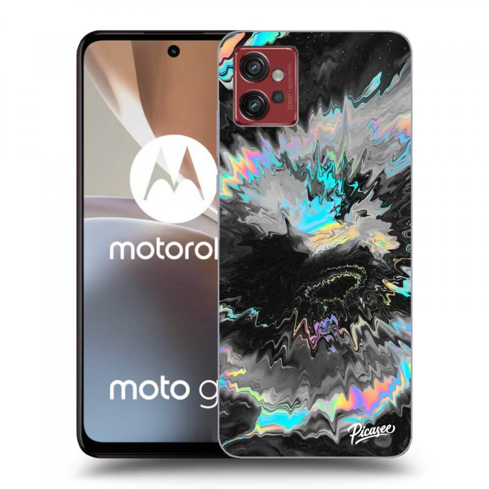 Picasee fekete szilikon tok az alábbi mobiltelefonokra Motorola Moto G32 - Magnetic