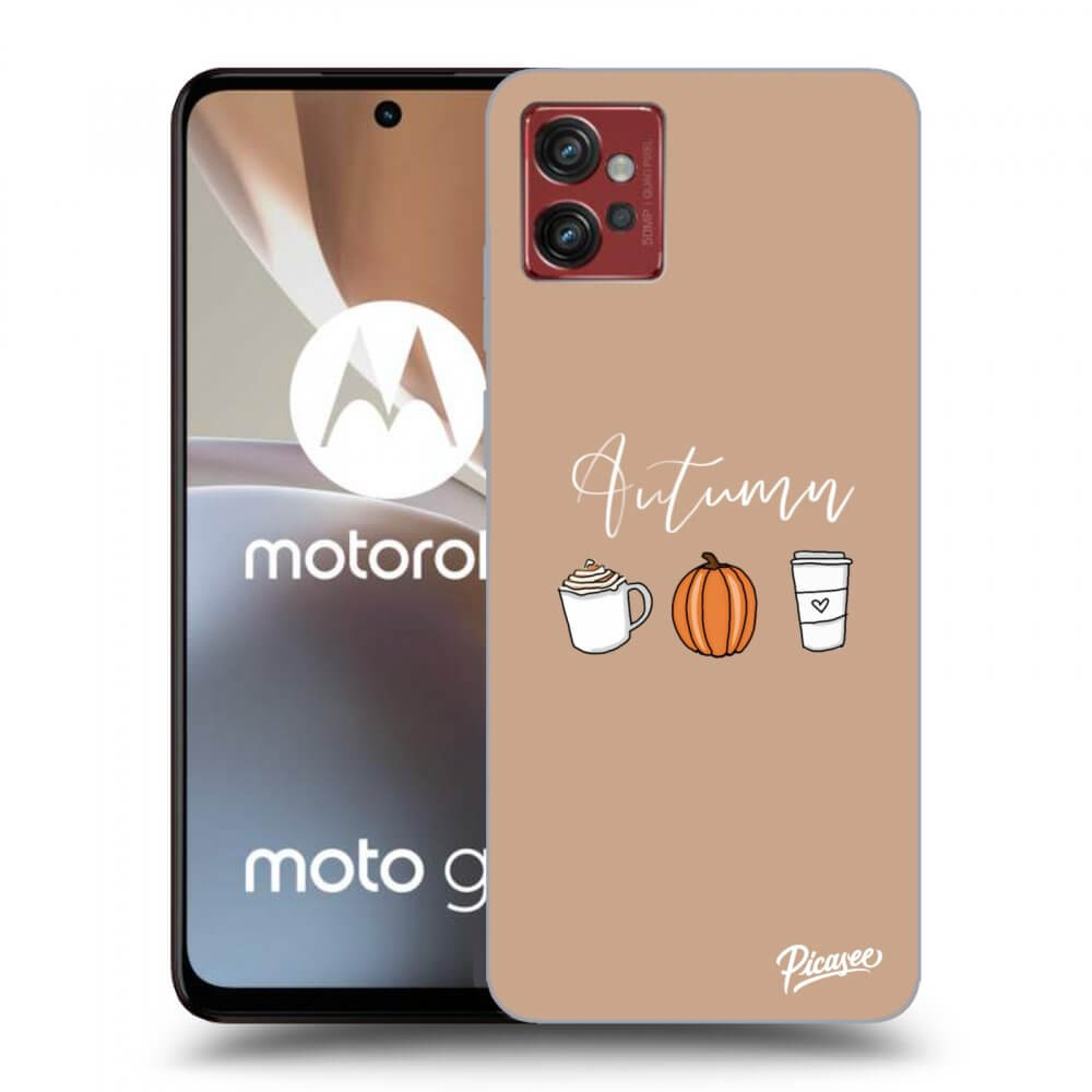 Picasee fekete szilikon tok az alábbi mobiltelefonokra Motorola Moto G32 - Autumn