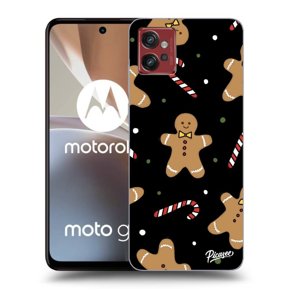 Picasee fekete szilikon tok az alábbi mobiltelefonokra Motorola Moto G32 - Gingerbread