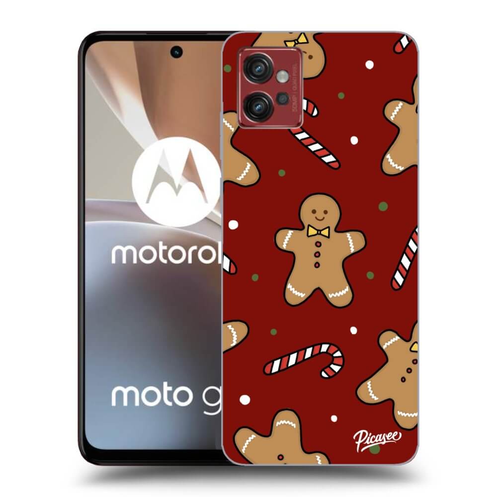 Picasee fekete szilikon tok az alábbi mobiltelefonokra Motorola Moto G32 - Gingerbread 2