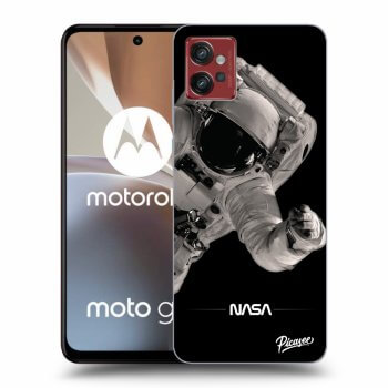 Picasee fekete szilikon tok az alábbi mobiltelefonokra Motorola Moto G32 - Astronaut Big