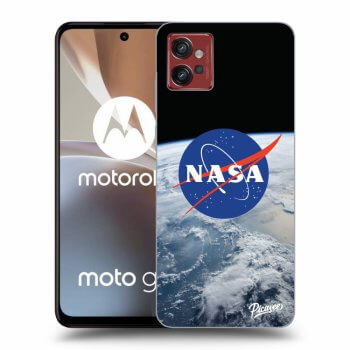 Picasee fekete szilikon tok az alábbi mobiltelefonokra Motorola Moto G32 - Nasa Earth
