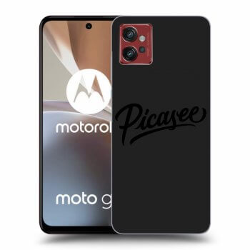 Picasee fekete szilikon tok az alábbi mobiltelefonokra Motorola Moto G32 - Picasee - black