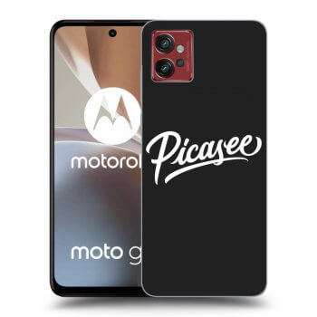Picasee fekete szilikon tok az alábbi mobiltelefonokra Motorola Moto G32 - Picasee - White