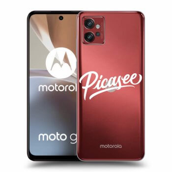 Tok az alábbi mobiltelefonokra Motorola Moto G32 - Picasee - White