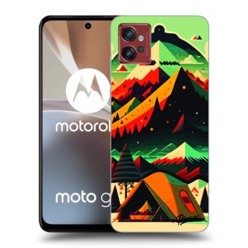 Picasee fekete szilikon tok az alábbi mobiltelefonokra Motorola Moto G32 - Montreal