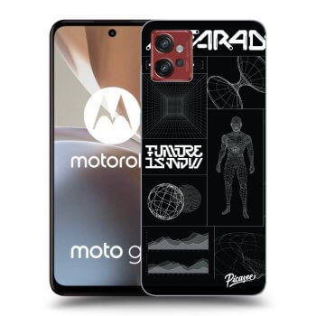 Picasee fekete szilikon tok az alábbi mobiltelefonokra Motorola Moto G32 - BLACK BODY