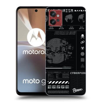 Picasee fekete szilikon tok az alábbi mobiltelefonokra Motorola Moto G32 - FUTURE