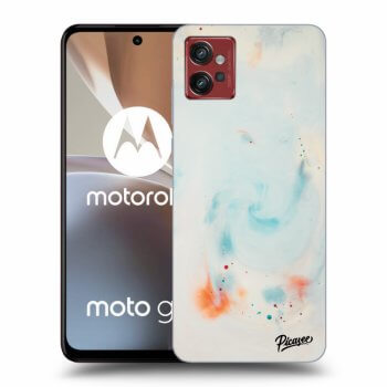 Picasee fekete szilikon tok az alábbi mobiltelefonokra Motorola Moto G32 - Splash