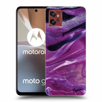 Tok az alábbi mobiltelefonokra Motorola Moto G32 - Purple glitter