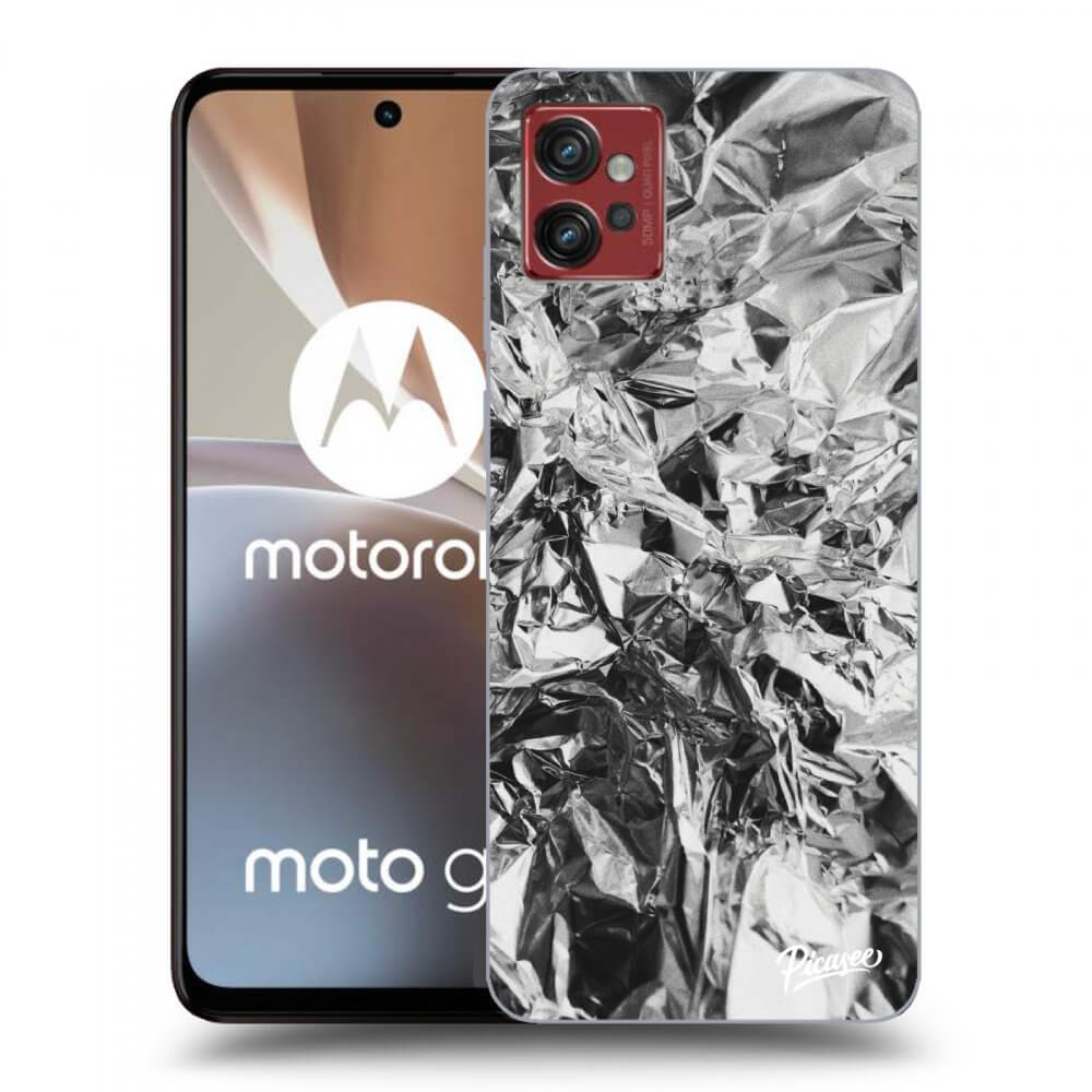 Picasee fekete szilikon tok az alábbi mobiltelefonokra Motorola Moto G32 - Chrome
