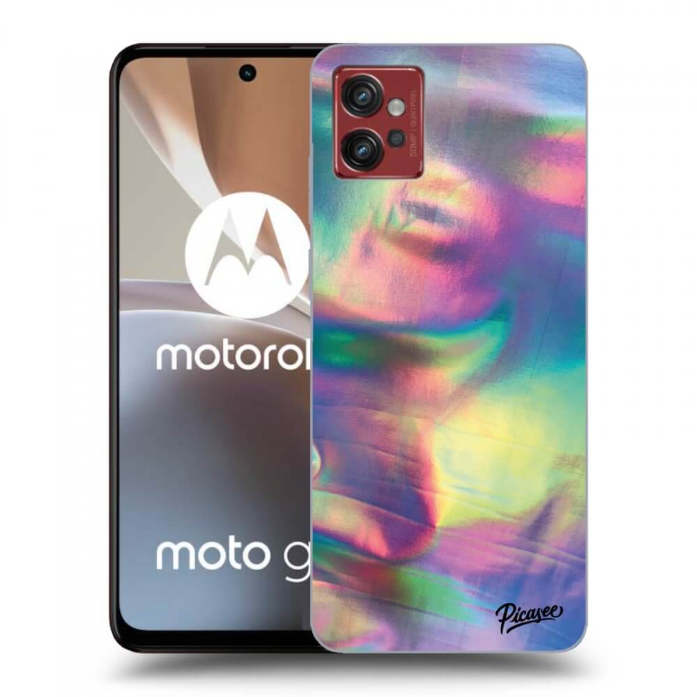Picasee átlátszó szilikon tok az alábbi mobiltelefonokra Motorola Moto G32 - Holo