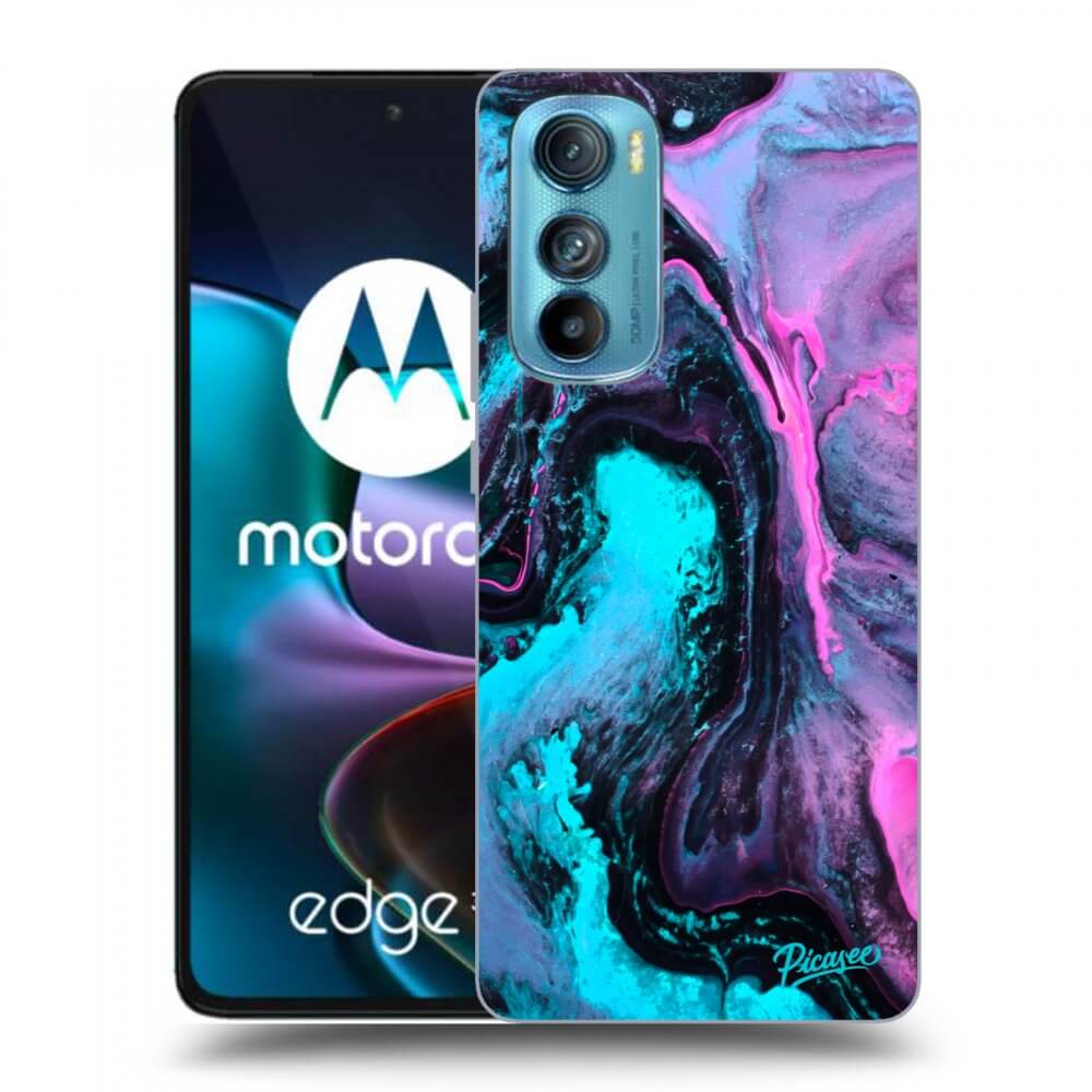Picasee fekete szilikon tok az alábbi mobiltelefonokra Motorola Edge 30 - Lean 2