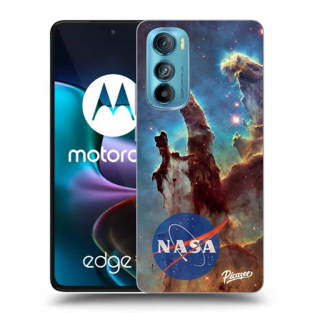 Picasee átlátszó szilikon tok az alábbi mobiltelefonokra Motorola Edge 30 - Eagle Nebula