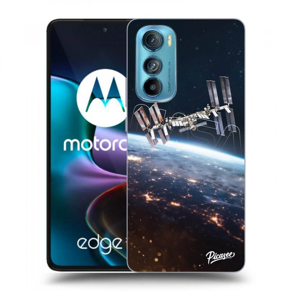 Picasee átlátszó szilikon tok az alábbi mobiltelefonokra Motorola Edge 30 - Station