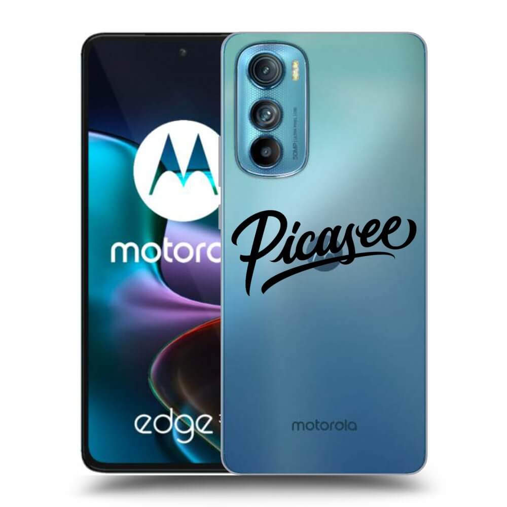 Picasee átlátszó szilikon tok az alábbi mobiltelefonokra Motorola Edge 30 - Picasee - black