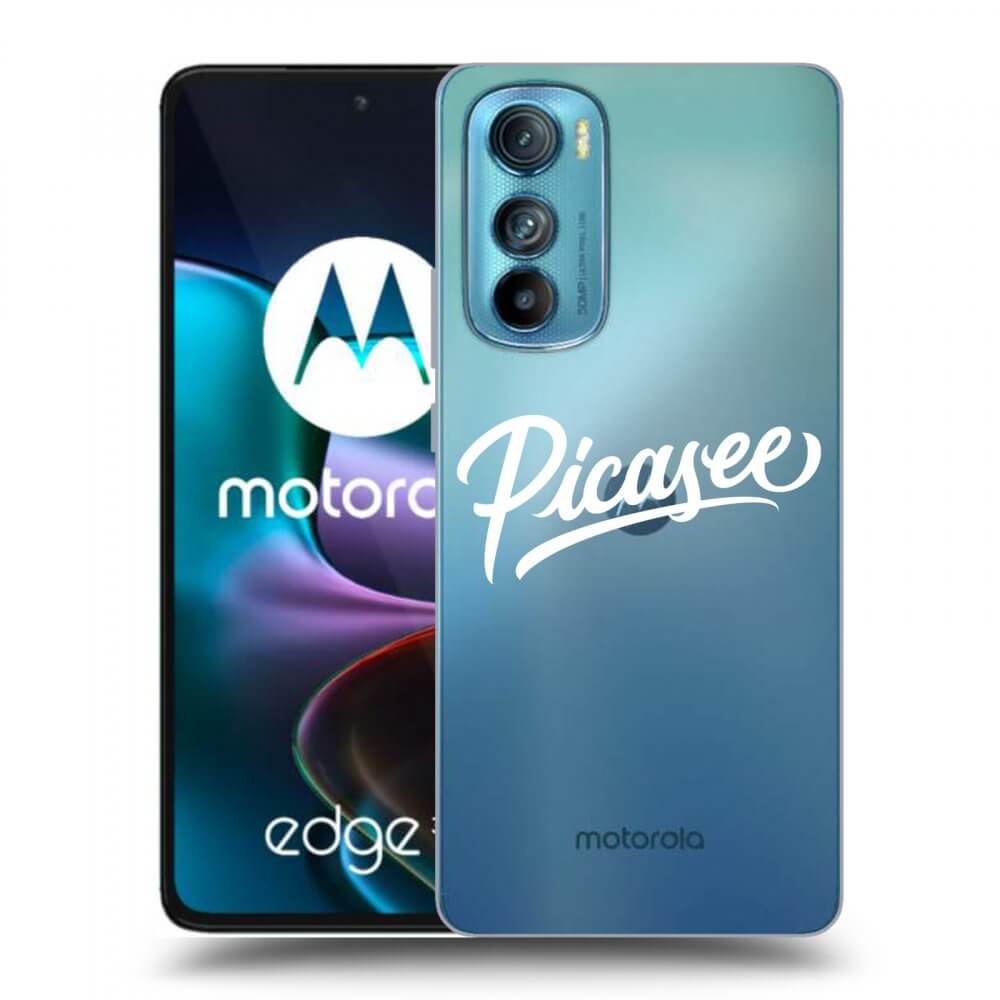 Picasee átlátszó szilikon tok az alábbi mobiltelefonokra Motorola Edge 30 - Picasee - White