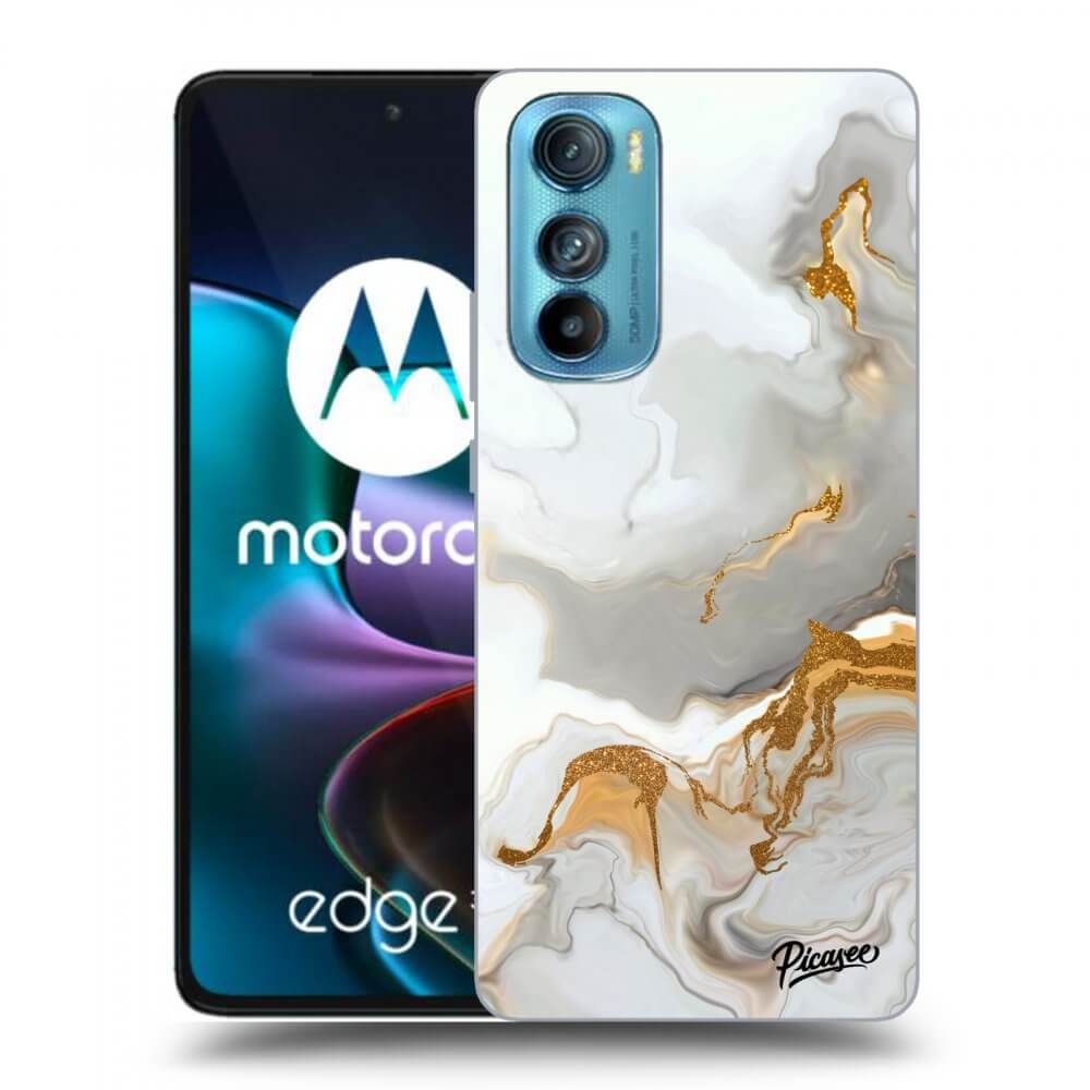 Picasee átlátszó szilikon tok az alábbi mobiltelefonokra Motorola Edge 30 - Her