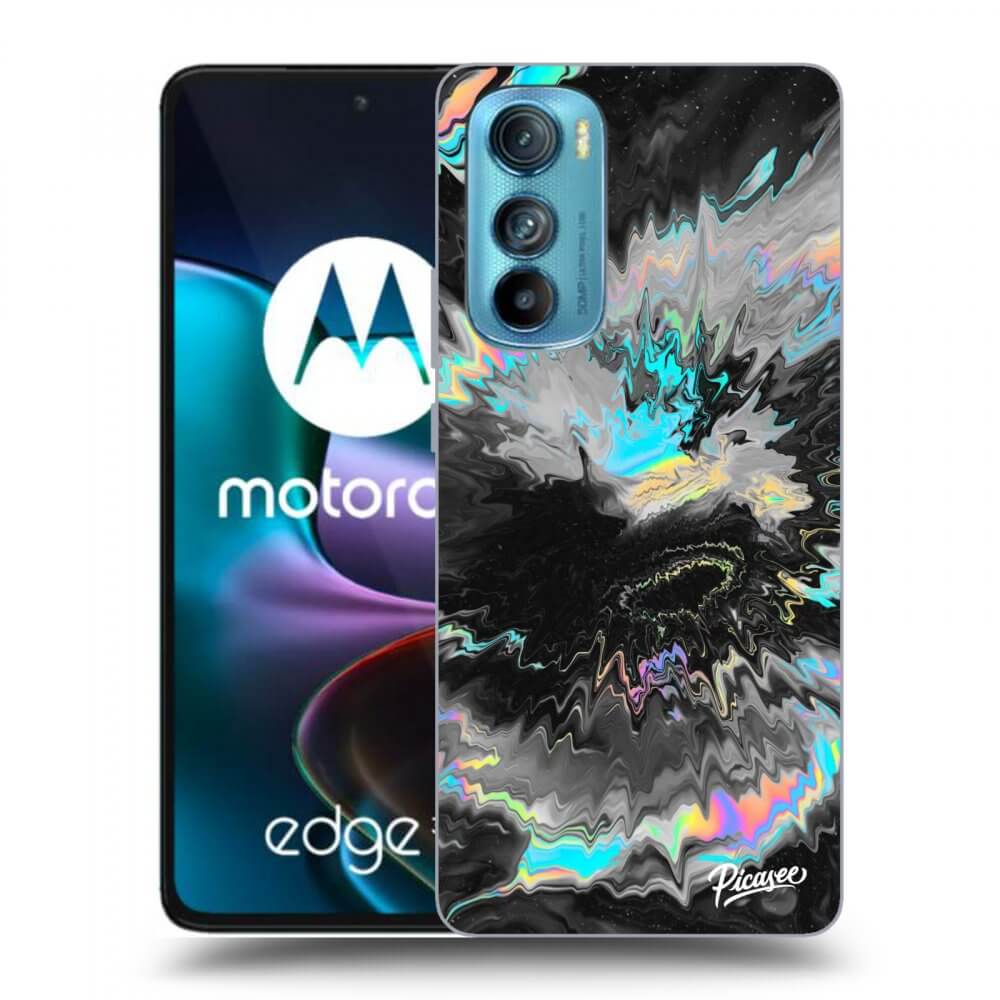 Picasee fekete szilikon tok az alábbi mobiltelefonokra Motorola Edge 30 - Magnetic